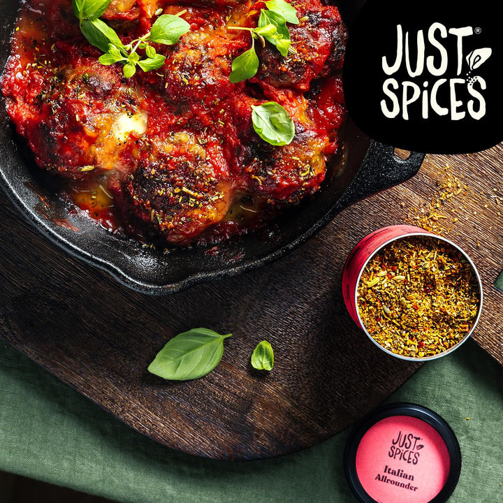 Just Spices Pasta Gewürzbox I 6 Gewürzmixe für Pasta, Sossen & italienische Klassiker I In Geschenkb