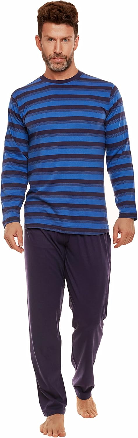 Selente Sweet Dreams moderner und bequemer Herren Schlafanzug/Shorty, mit weicher Baumwolle, Verschi