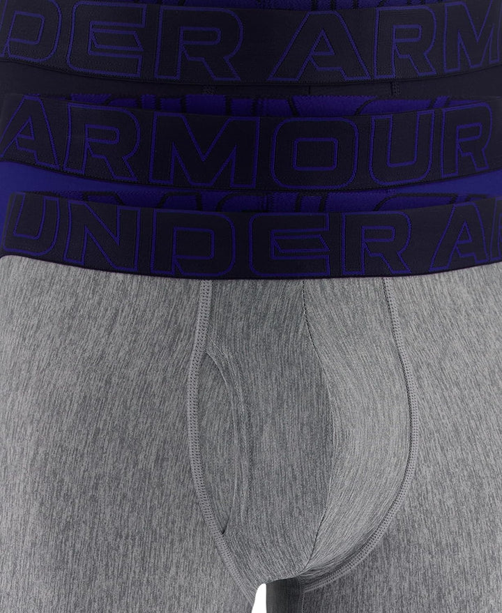 Under Armour Herren Tech Stretch Feuchtigkeitstransport Flachvorder Shorts XS Royal Solid - Core 3er