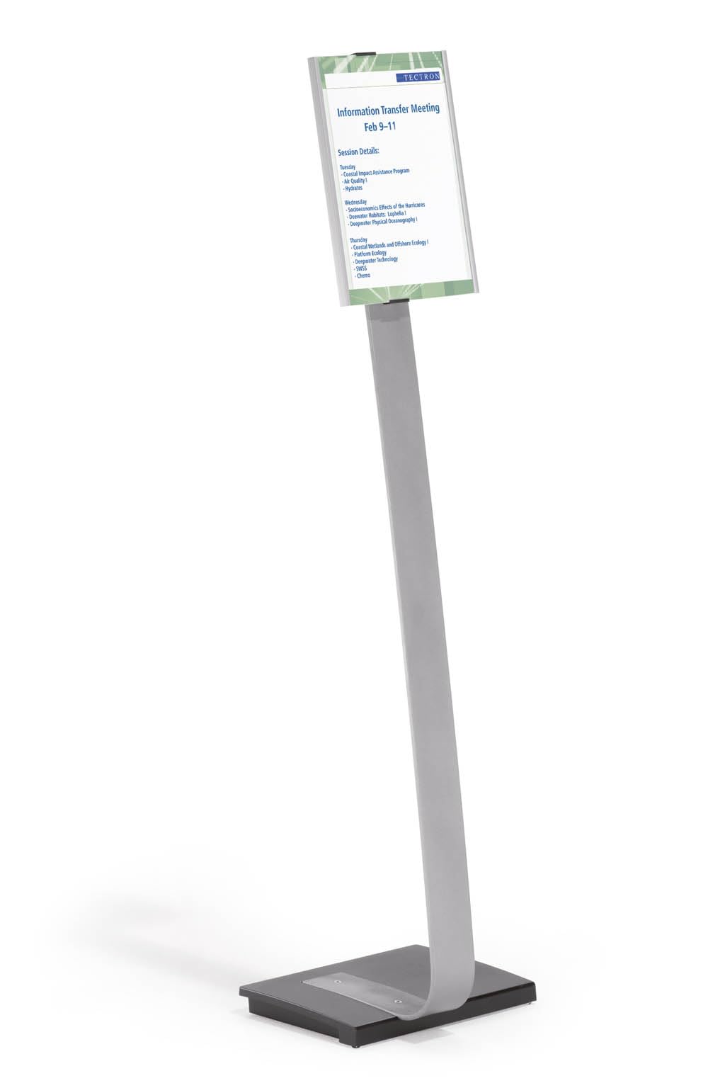 Durable Präsentationsständer Info Sign Stand A4, für Hoch- und Querformat, 481223, A4