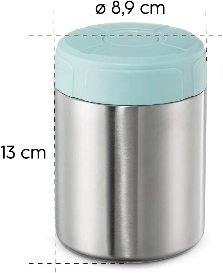 Xavax Thermo Suppenbehälter 500 ml (Suppenbecher to go mit Deckel auslaufsicher, Lunchbox heiss 6 h,
