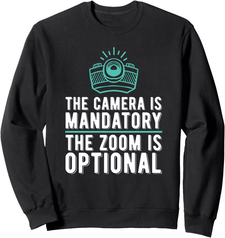 Fotografie Kamera Photo Foto - Analog Zoom Fotograf Sweatshirt