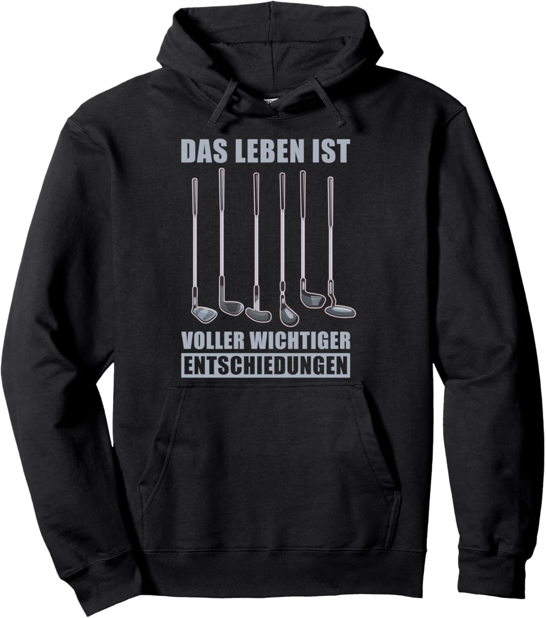 Golf Golfschläger Golfen - Golfspieler Golfplatz Golfer Pullover Hoodie