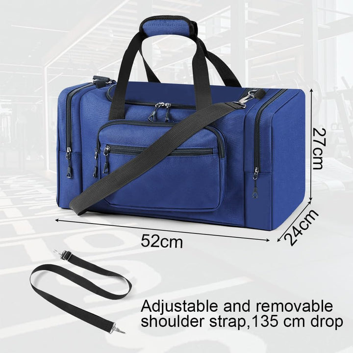OSDUE Sporttasche & Reisetasche für Damen und Herren, mit Schuhfach, 35L Reisetasche, Sport Bag, Han