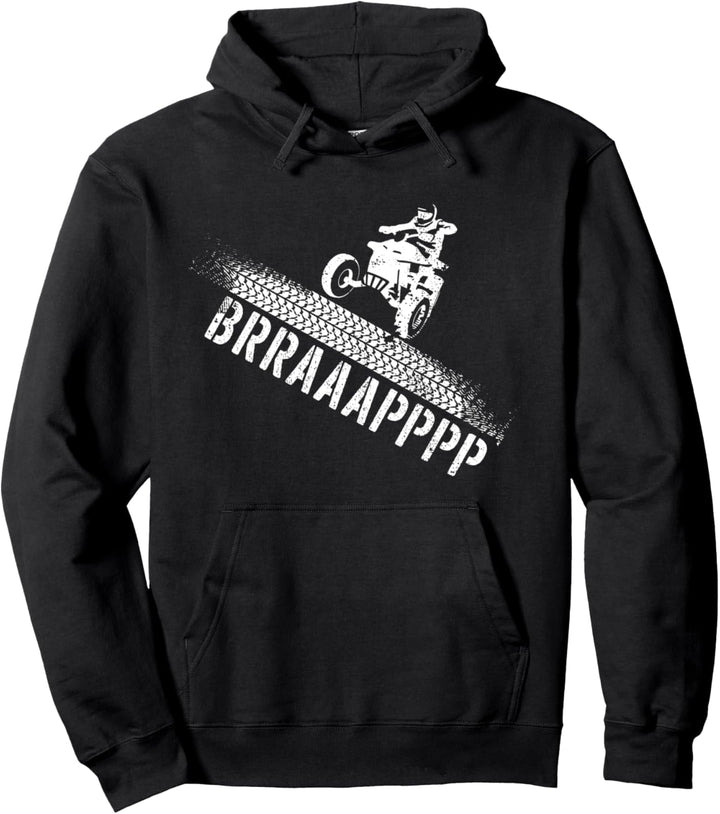 Quad Quadfahrer ATV Offroad Bekleidung Damen Herren Kinder Pullover Hoodie