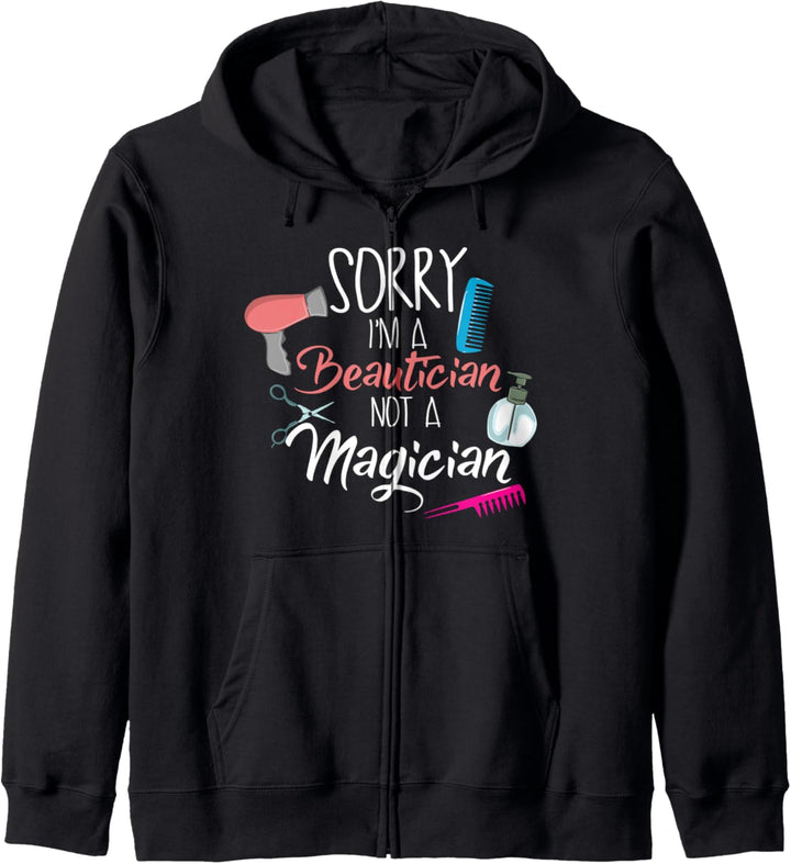 Kosmetikerin Geschenk Kosmetiker Spruch Männer Frauen Kapuzenjacke