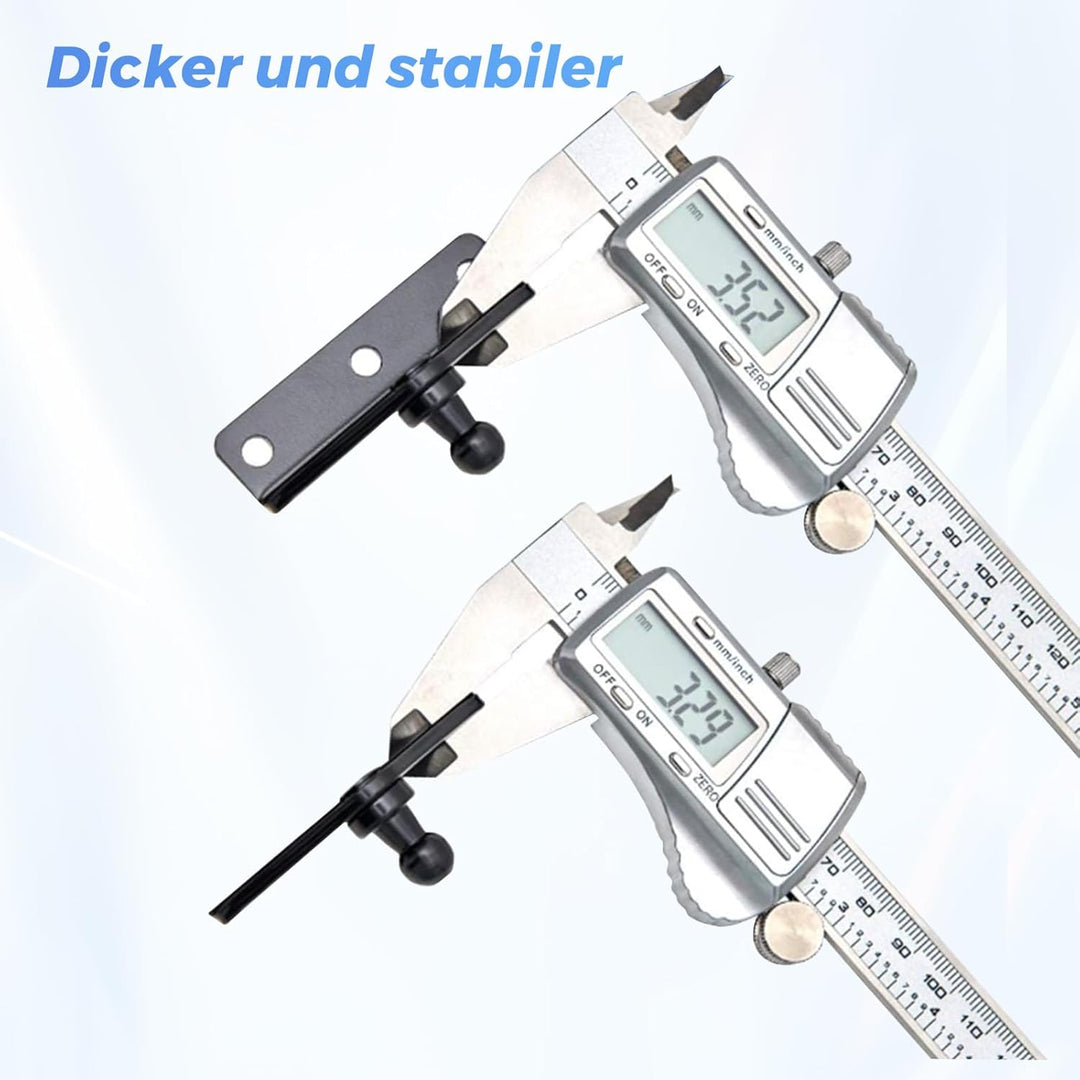 ARANA 10MM Kugelzapfenhalterung für Gasfeder Gasfederbeine Lift Stützen Stossdämpfer Federstütze 4PC