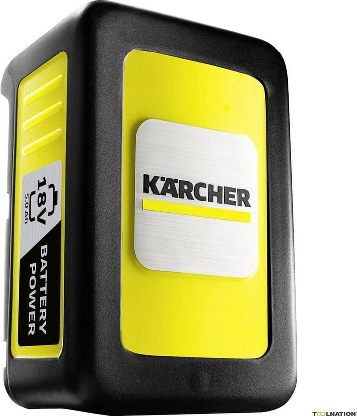 Kärcher Battery Power 18/50, 18 V, 5 Ah (Energieverbrauch 90 Wh, Echtzeitanzeige Akku, Lithium-Ionen