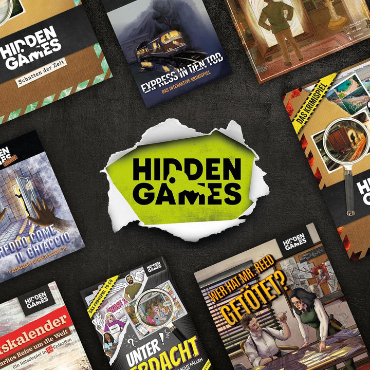 Hidden Games - Professor Charlies Reise um die Welt - EIN Rätselspiel in 24 Episoden - für 1-6 Perso
