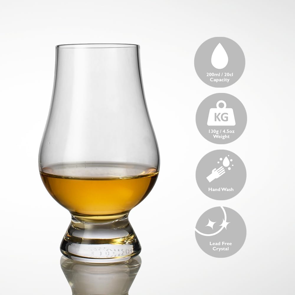 Glencairn Whisky Gläser Im 2er-Set In Reiseetui