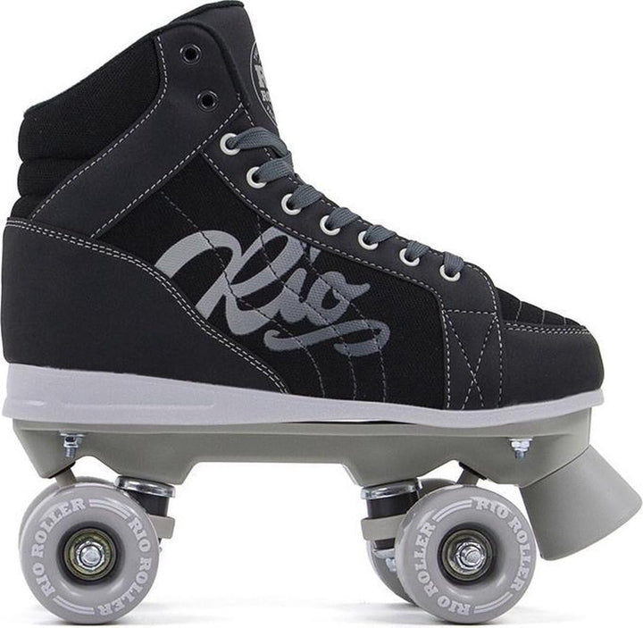 Rio Roller Lumina Rollschuhe Black/Grey UK 1 / EU 33 Schwarz/Grau (mehrfarbig), UK 1 / EU 33 Schwarz