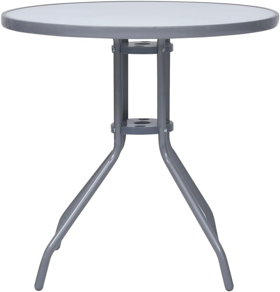 vidaXL Gartentisch Beistelltisch Balkontisch Gartenmöbel Tisch Terrassentisch Kaffeetisch Teetisch O
