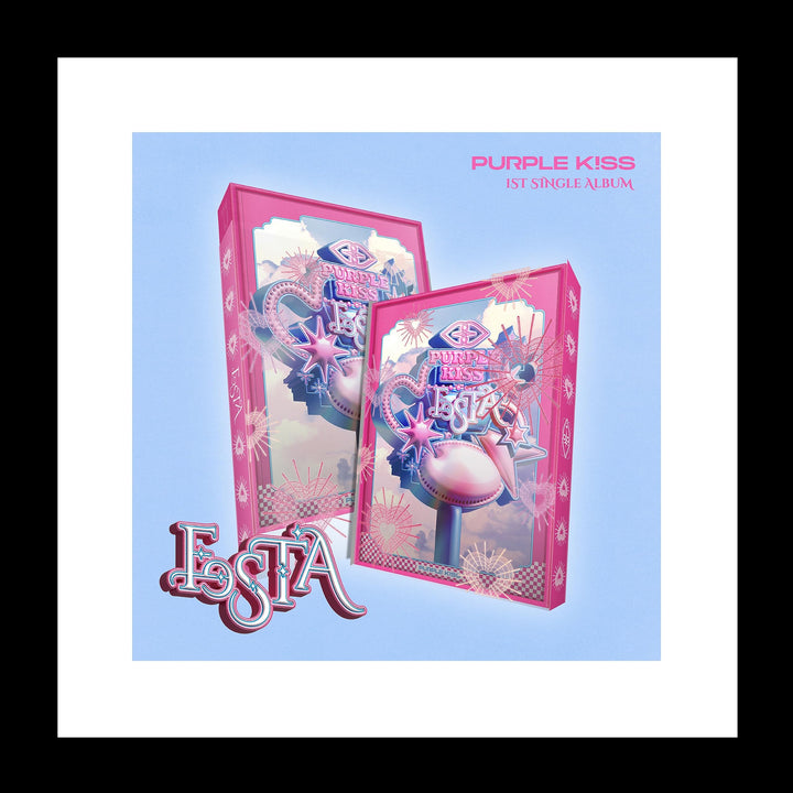 PURPLE KISS FEST 1st Single Album Contents+Photocard+Tracking Sealed (Main Version), Main Version