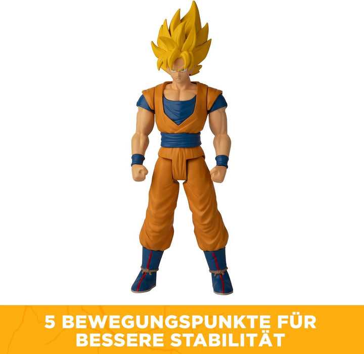 BANDAI - Dragon Ball Super - Riesenfigur Limit Breaker 30 cm - Super Saiyan Goku - Offizielle Dragon