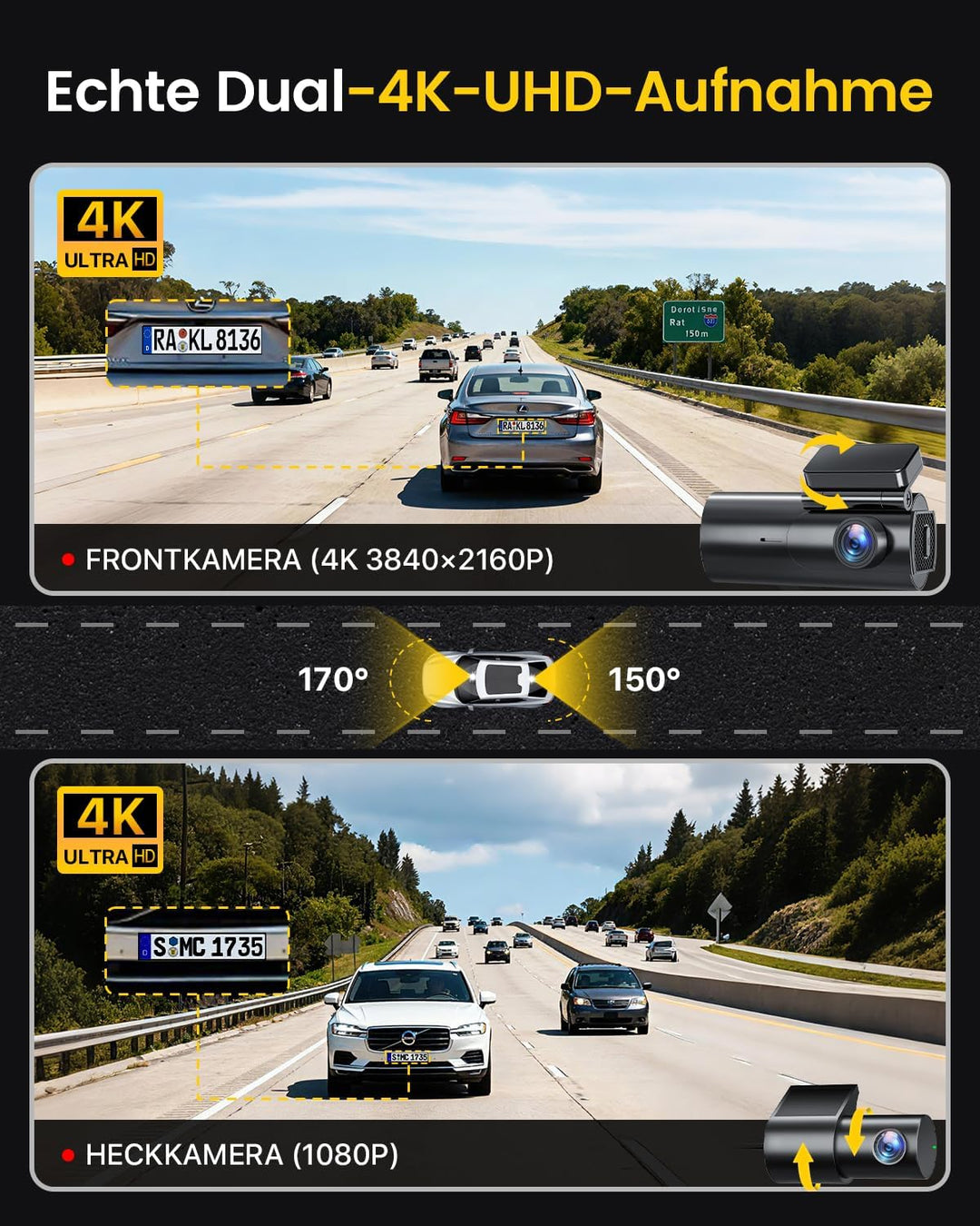 GKU Dash Cam (D600-IT), D600-IT