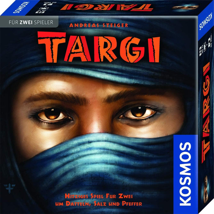 Kosmos 691479 Targi, Spiel für Zwei, Brettspiel, Gesellschaftsspiel, Spiele für 2 Personen, Strategi