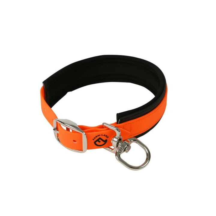 FARM-LAND Hunde Schweisshalsung Signalorange Nachsuche Nachsuchenhalsung (48-60 cm), 48-60 cm