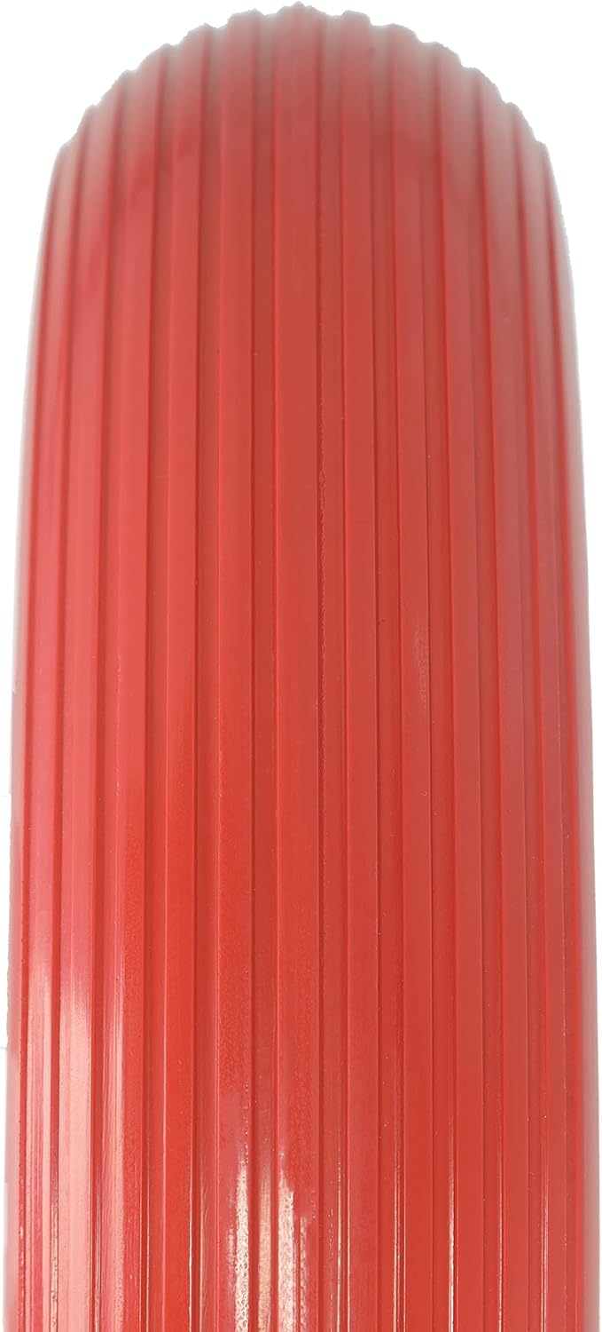 Relaxdays Schubkarrenrad PU 4.80 4.00-8, Vollgummireifen mit Stahlfelge, pannensicher, Schubkarrenre