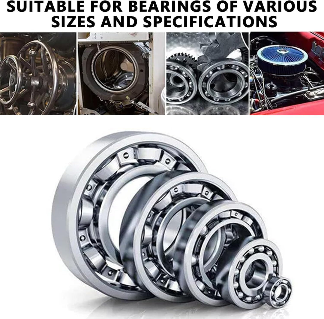 21 Stück Lagerabzieher Sets mit Roten Stahlspannzangen, Innenlochabzieher, 3-Backen-Hakenabzieher, m