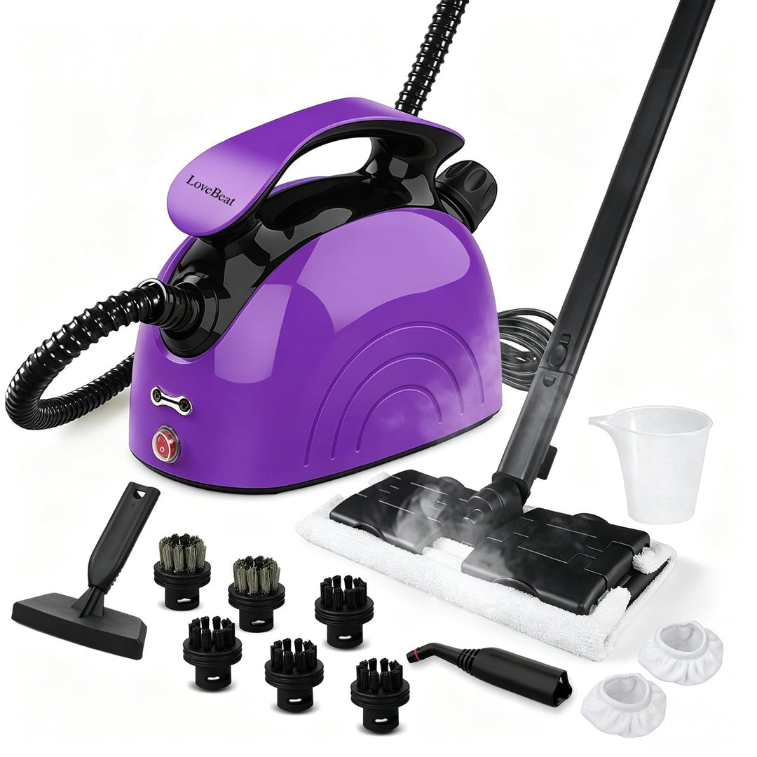 LoveBeat Dampfreiniger, Handdampfreiniger, multifunktionale chemikalienfreie Reinigung, geeignet für