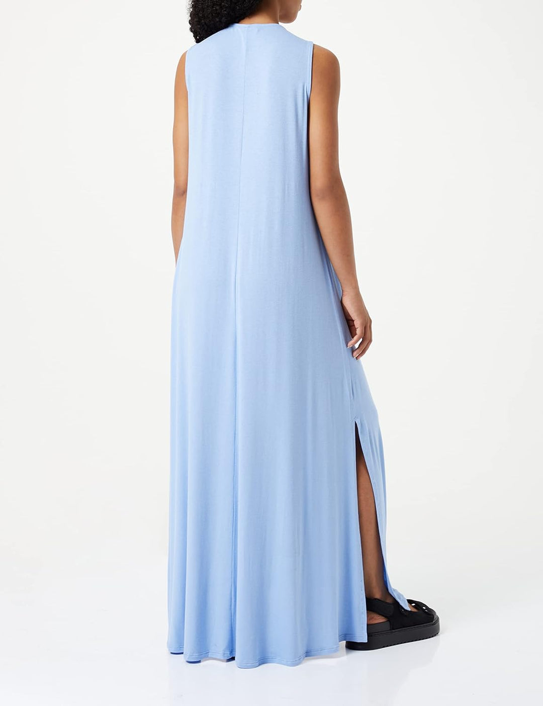 United Colors of Benetton Damen Kleid M Blu 2r5, M Blu 2r5