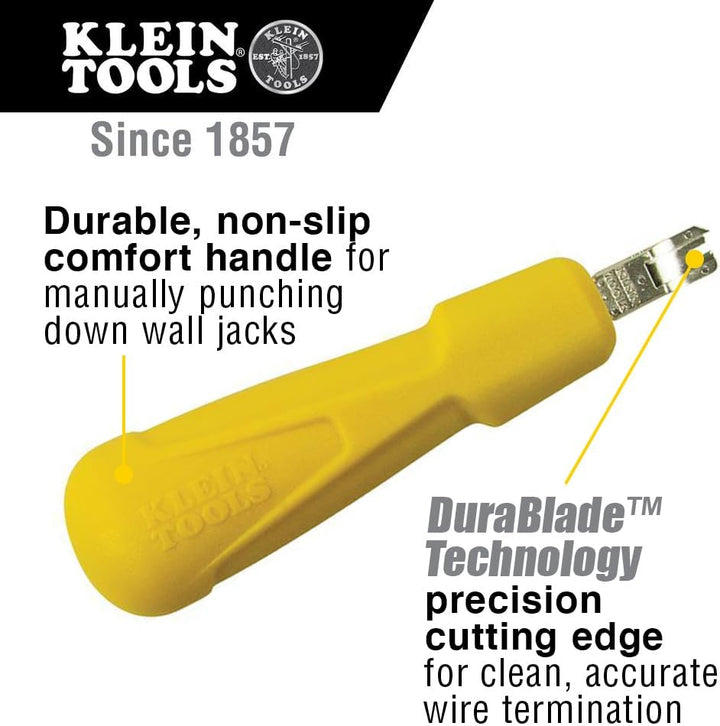 Klein Tools VDV026-212 Koaxial-Einbauset mit Crimpwerkzeug, Kabelschneider, Abisolierzange und F-Ste