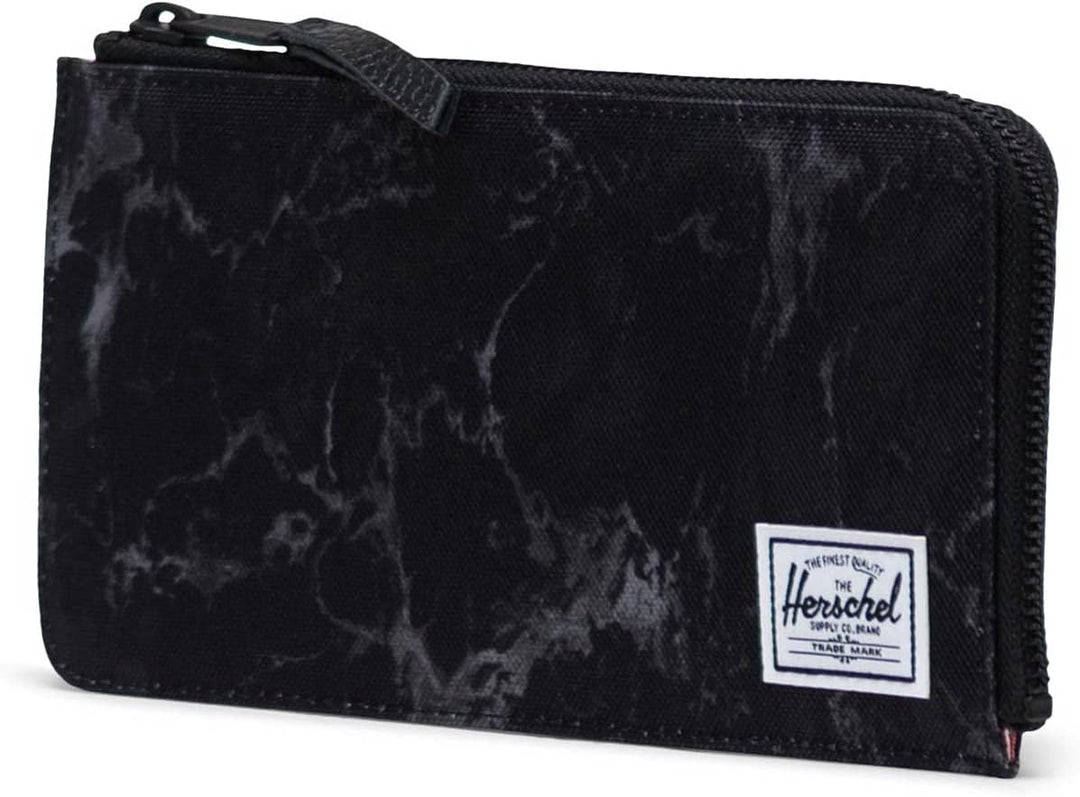Herschel Jack Large RFID Wallet Black Marble