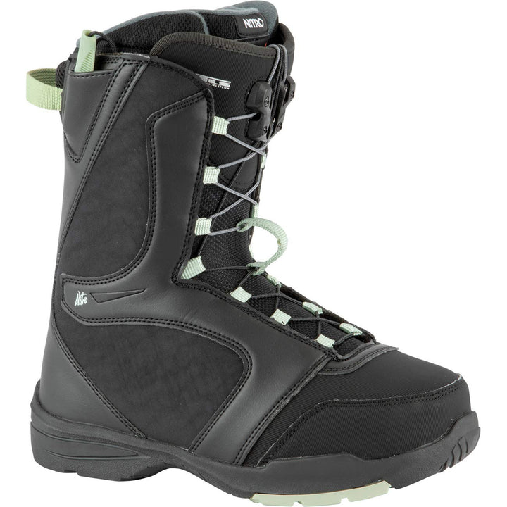 Nitro Snowboards Damen Flora TLS '23 All Mountain Freestyle Schnellschnürsystem günstig Boot Snowboa