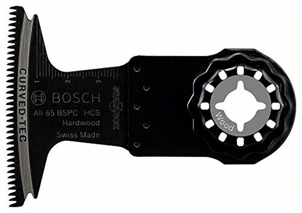 Bosch Accessories Bosch Professional 5x HCS Tauchsägeblatt AII 65 BSPC (für Hartholz, 40 x 65 mm, Zu