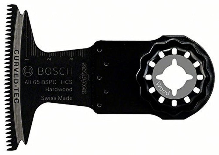 Bosch Accessories Bosch Professional 5x HCS Tauchsägeblatt AII 65 BSPC (für Hartholz, 40 x 65 mm, Zu