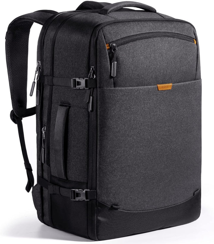 Inateck 38.5-46.2 L Reiserucksack erweiterbarer Herren Damen Handgepäck Flugzeug Rucksack, 15.6 Zoll