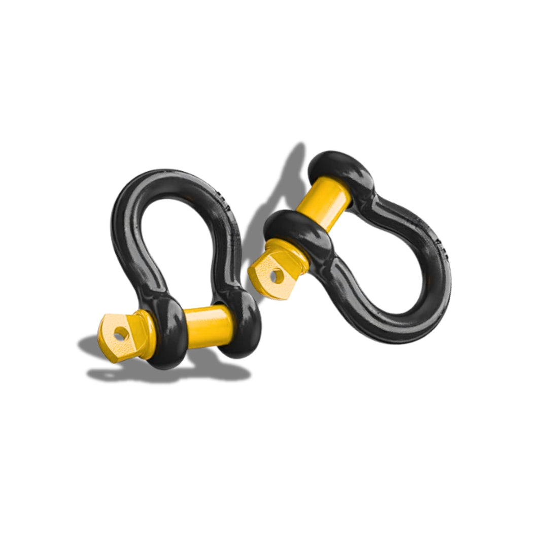 horntools Bogenschäkel Schäkel G209 6.5T, E-Galvanisiert 7/8" (22mm), Schäkel Set, Offroad Zubehör,