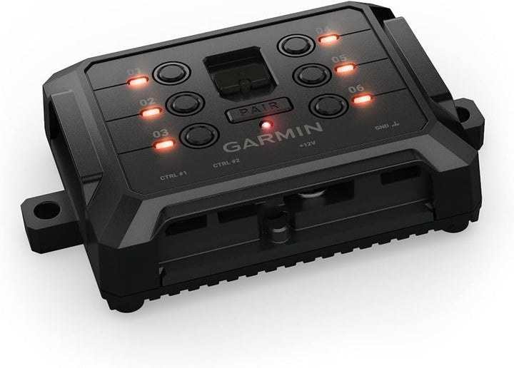 Garmin PowerSwitch – programmierbare Schaltbox mit 6 Schaltern zur Steuerung von KFZ-Zubehör wie Lic