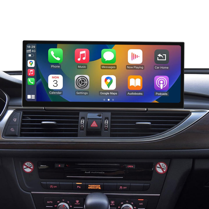 Road Top 12,3 Zoll Ultraschmaler Autoradio CarPlay für Audi A6/A7 (2012-2018)