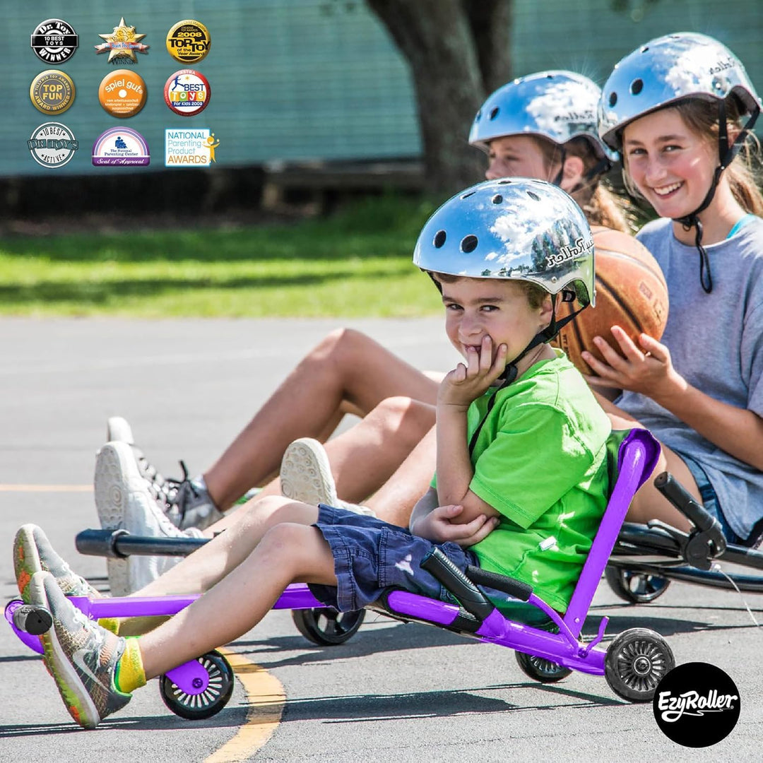 EzyRoller Classic Kinderfahrzeug Dreirad Sitz Spielzeug, Farbe: lila, Lila