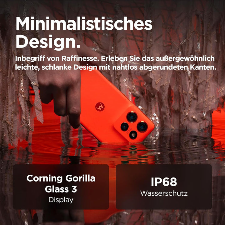 Motorola edge50 neo Smartphone (6,36"-Super-HD-Display, 50-MP-Kamera mit Moto-KI, 12/512 GB, 4310 mA