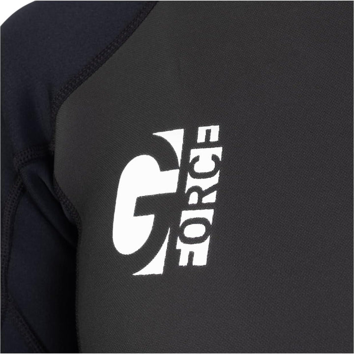 GUL Damen G-Force 3mm Back Zip Neoprenanzug - Schwarz - 100% D-Flex Einsätze für Strapazierfähigkeit