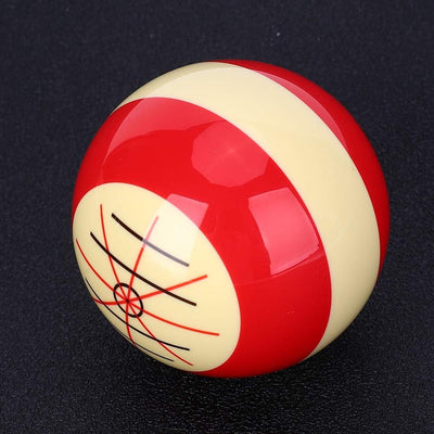 Billard-Queueball, 2,3 Zoll Billard-Pool-Ball, Übungs-Trainingshilfe-Zubehör für America Pool Eight