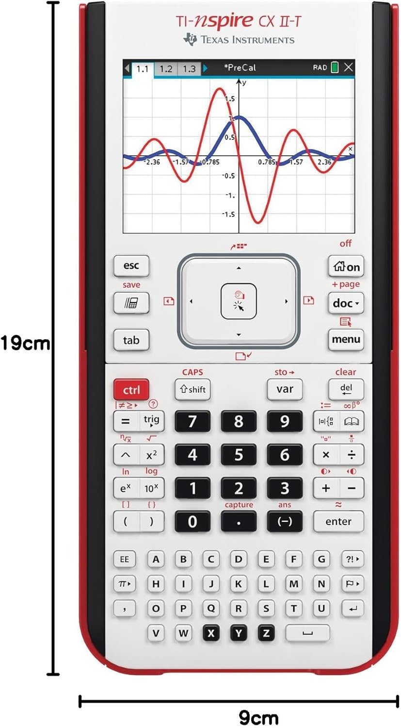 Texas Instruments Grafikrechner TI-Nspire CX II FC, NSCX2/FC/6E8/A