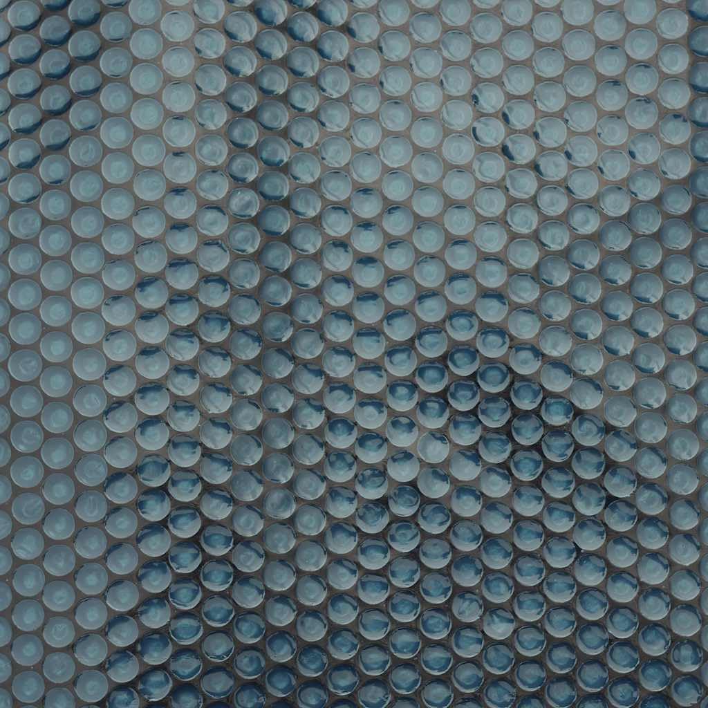 Treibende Pool-Solarplane PE 1200x600 cm Schwarz und Blau