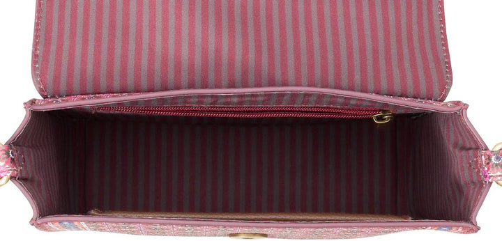 PiP Studio Cross Body Flap Small Clover Pink 19x6x16cm