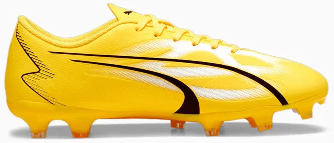 PUMA Herren Ultra Play Fg/Ag Fussballschuh 44 EU Gelb Schwarz Yellow Blaze Puma White Puma Black, 44