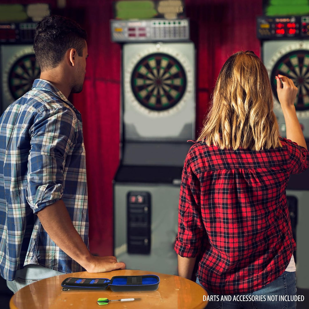 USA Gear Dartkoffer Halfter - 3-Dart-Tasche für Soft-Tip-Darts mit Aufbewahrung für Kunststoffspitze