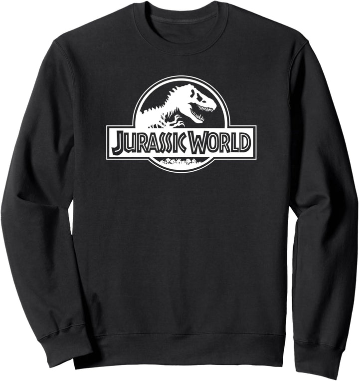 Jurassic World Klassisches Münzlogo, schwarz Sweatshirt
