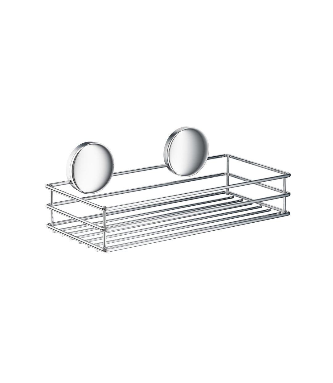 Smedbo Dusche Korb Design selbstklebend aus verchromtem Edelstahl, silber