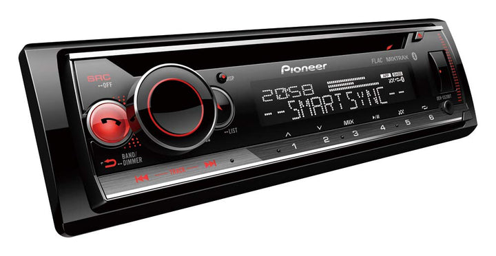 Pioneer DEH-S520BT , 1DIN Autoradio , CD-Tuner mit RDS , Bluetooth , MP3 , USB und AUX-Eingang , RGB