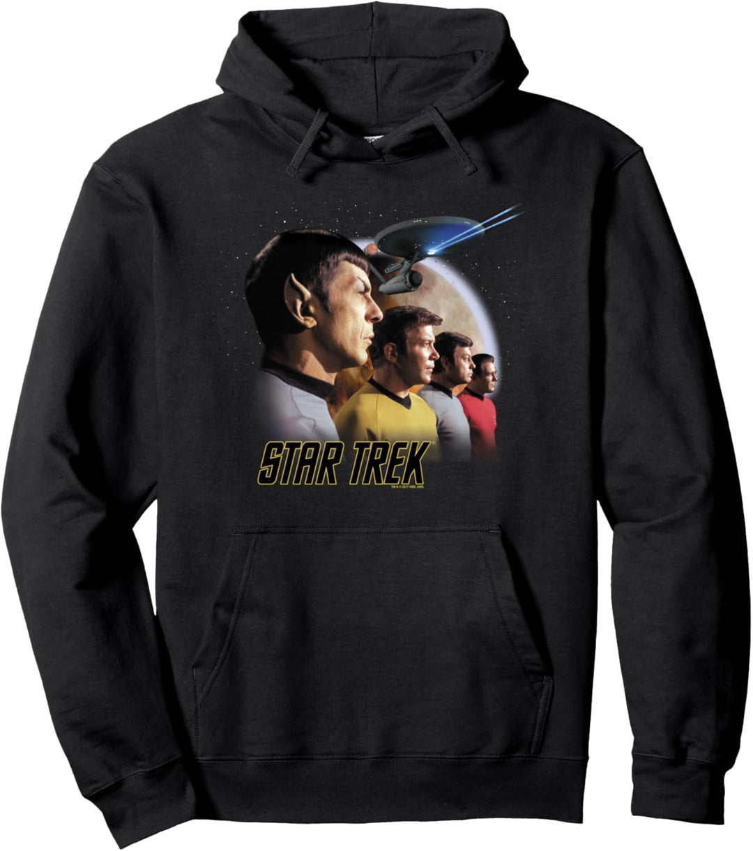 Star Trek Forward To Adventure Pullover Hoodie