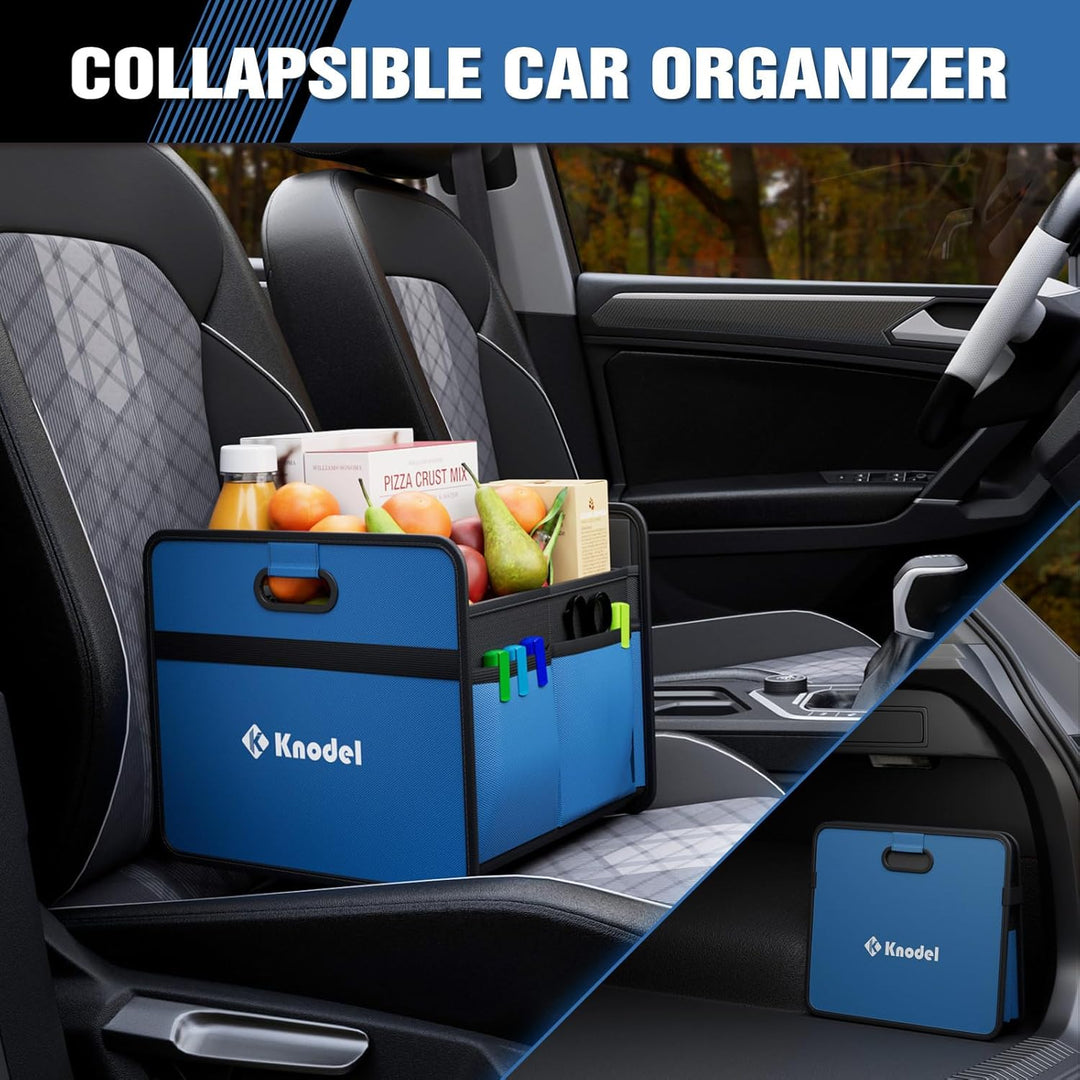 K KNODEL Kofferraum Organizer, klappbarer Kofferraum-Speicher, Automobilkonsolen und Organizer, Koff