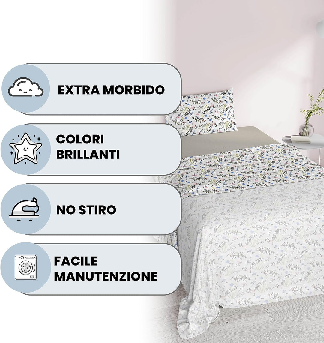 Italian Bed Linen Fantasy Bettwäsche, Provenza, Kleine doppelte Provenza Kleine doppelte, Provenza K