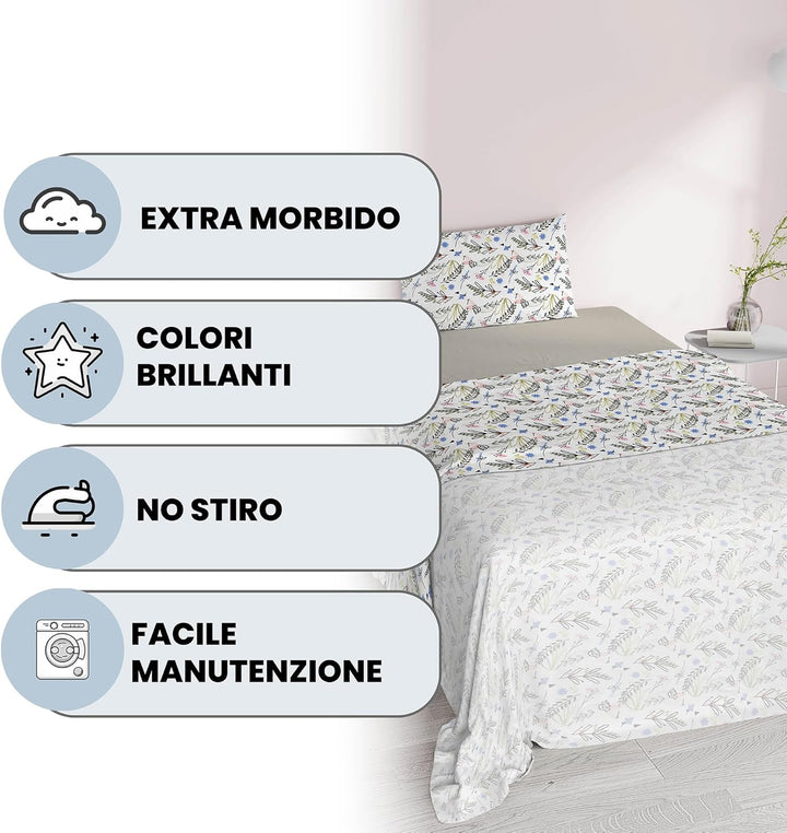 Italian Bed Linen Fantasy Bettwäsche, Provenza, Kleine doppelte Provenza Kleine doppelte, Provenza K